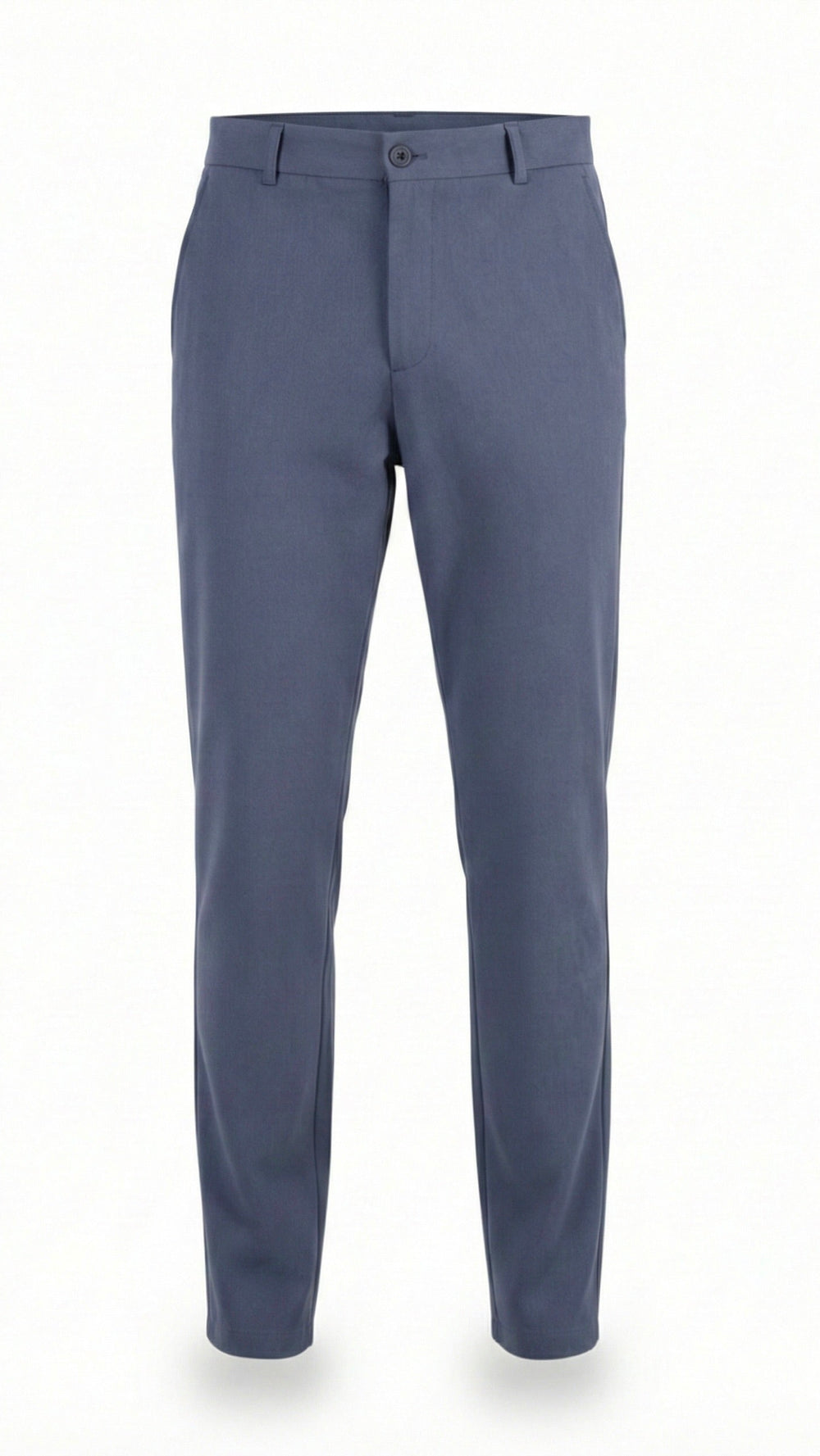 Blue pants on a white background