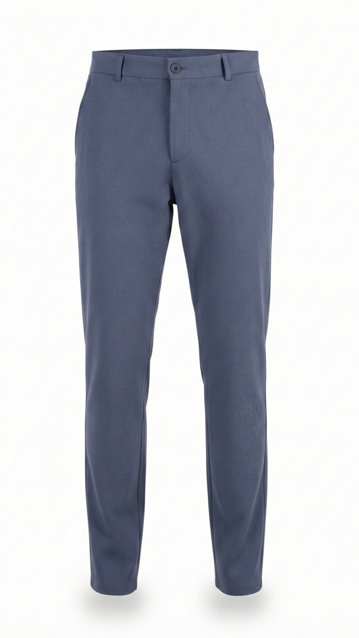 Blue pants on a white background